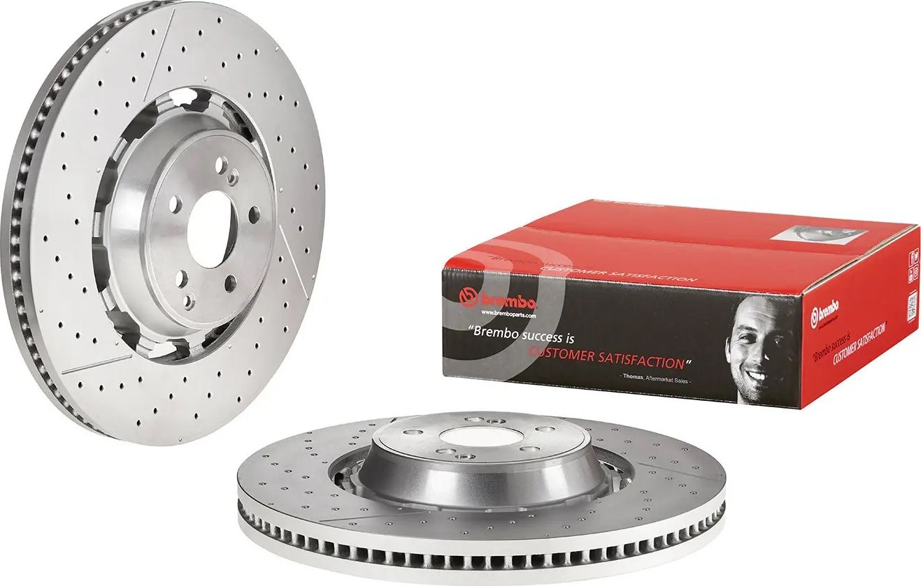 Тормозной диск Brembo PRIME LINE - Dual Cast. Артикул 09.C127.33