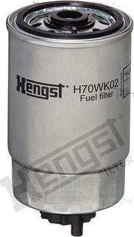 Топливный фильтр Hengst для Fiat Brava 1996-2001. Артикул H70WK02