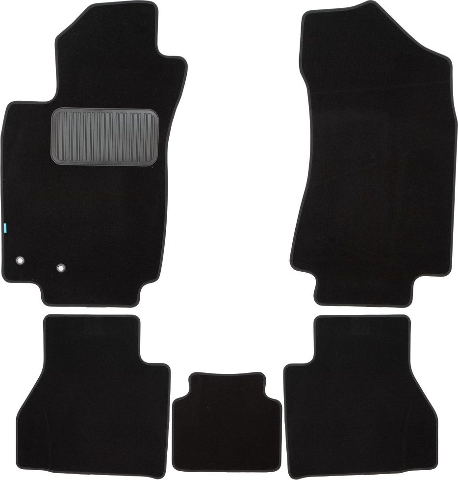 Коврики текстильные Klever Premium для салона Dongfeng Rich 6 2,5 диз. МТ, кросс. 2021-2026 . Артикул KLEVER0309600622110kh