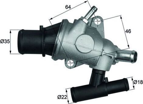 Термостат Mahle Behr для Fiat Brava 1995-2001. Артикул TH 29 88