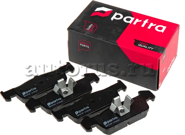 Колодки тормозные дисковые (Partra). Артикул BP6197