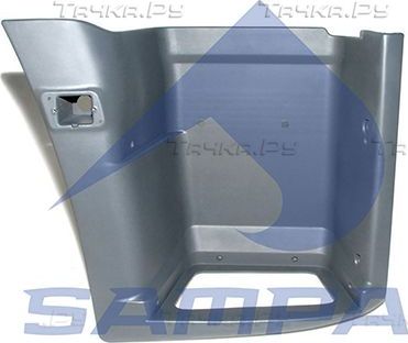 Пороги Sampa правый для IVECO Stralis 2002-2011. Артикул 1860 0043