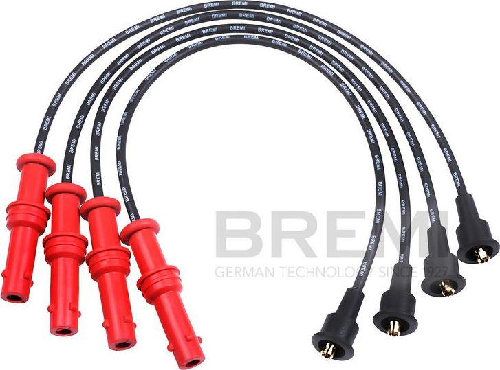 Высоковольтные провода (провода зажигания) (комплект) Bremi для Subaru Legacy II 1994-1999. Артикул 300/743