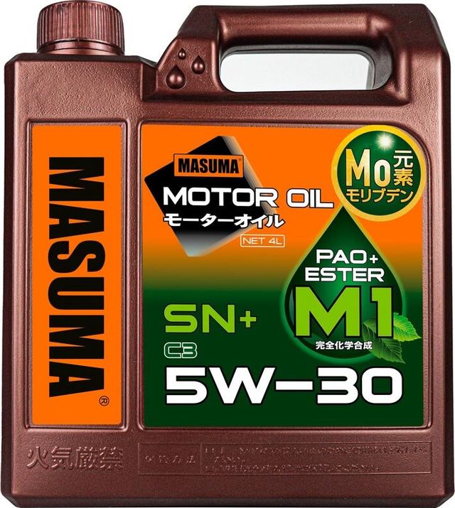 MASUMA 5W30 M1 SN+ C3 (универсальное, синтетика) 4л (1 6). Артикул M1013E