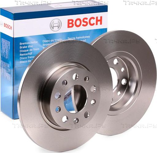 Тормозной диск Bosch задний для Fiat 500X I 2014-2026. Артикул 0 986 479 292