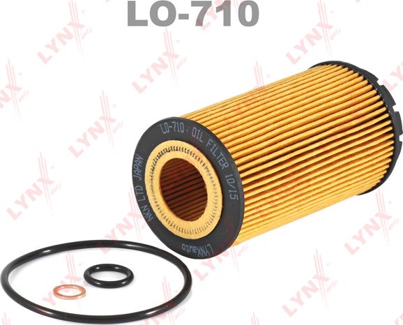 Масляный фильтр LYNXauto. Артикул LO-710