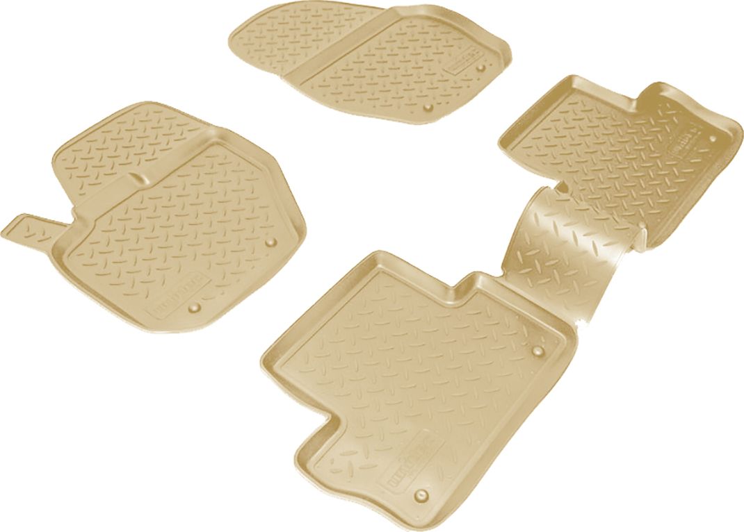 Коврики Норпласт для салона Volvo XC60 I 2008-2017 БЕЖЕВЫЕ. Артикул NPL-Po-96-01-B