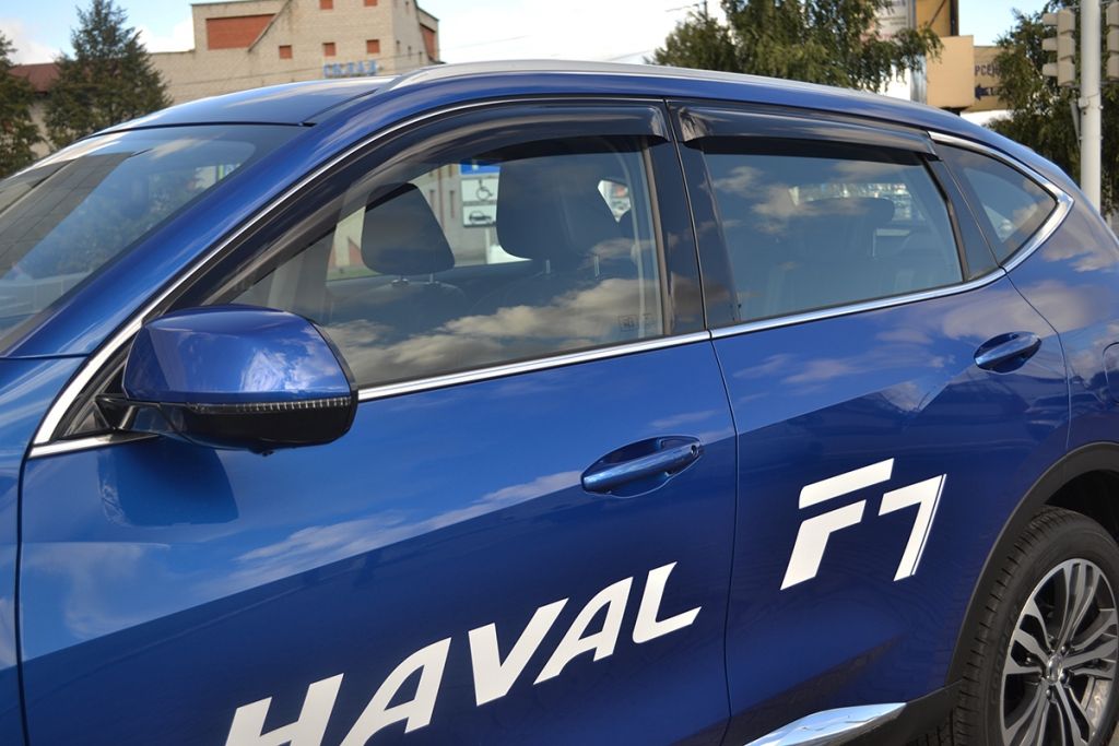 Дефлекторы SIM для окон Haval F7 2019-2026. Артикул SHAVF71932
