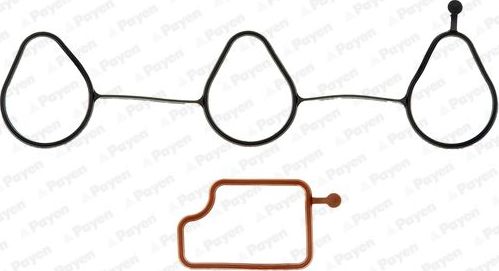 Прокладка впускного коллектора Payen для BYD Flyer 2001-2008. Артикул JD5740