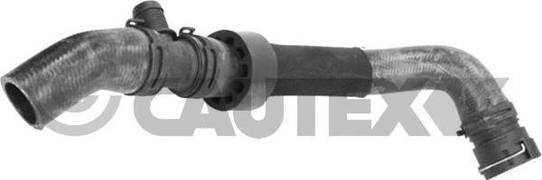 Патрубок радиатора (системы охлаждения) Cautex. Артикул 757861