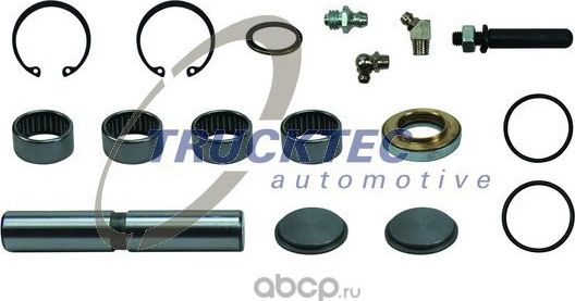 Ремкомплект шкворня поворотного кулака  Trucktec Automotive. Артикул 02.43.291
