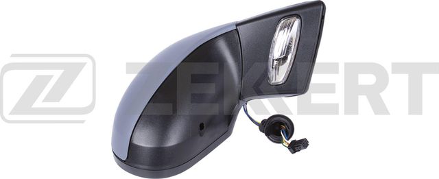 Зеркало боковое (в сборе) Zekkert правое для Peugeot 308 I 2007-2014. Артикул SP-4097