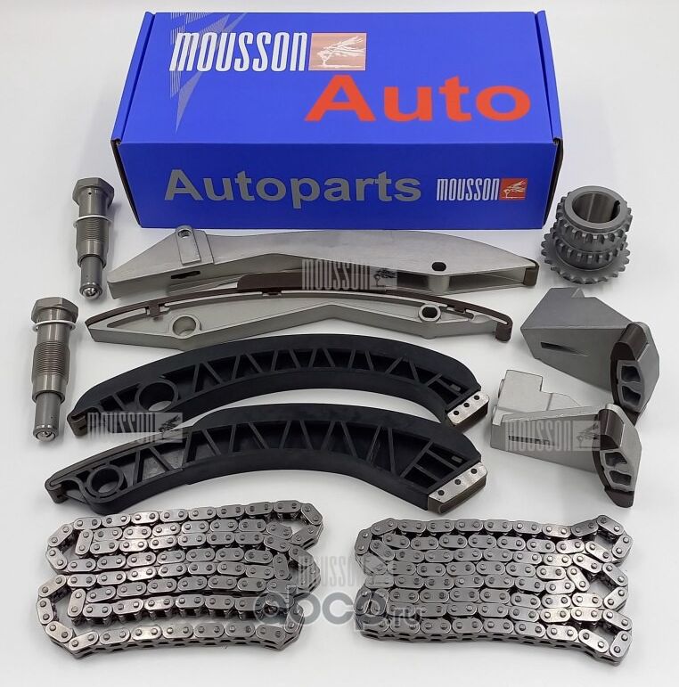 Комплект цепи ГРМ BMW N62B48 4,8L звезды (Mousson). Артикул STKN62B48G