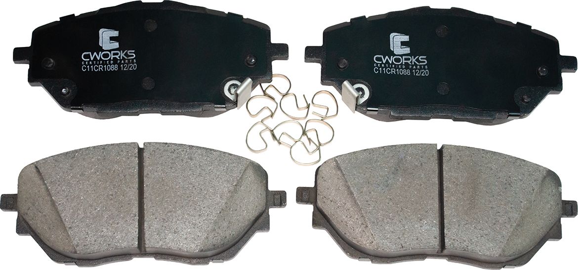 Тормозные колодки Cworks. Артикул C11CR1088