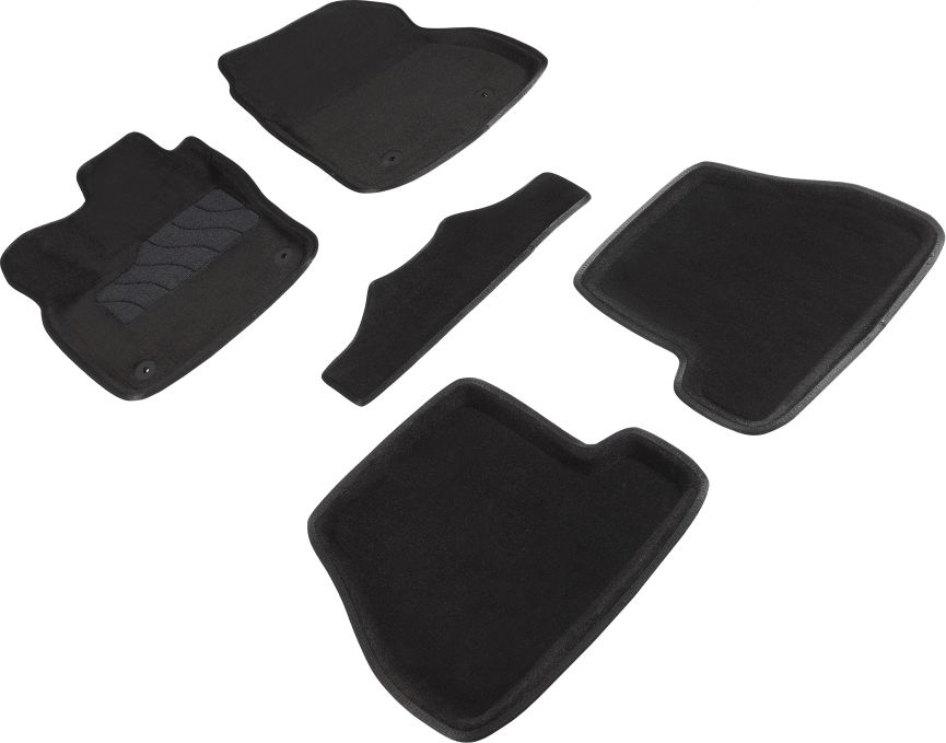 Коврики Seintex 3D ворсовые для салона Ford Focus III рестайлинг МКПП 2015-2026. Артикул 89098