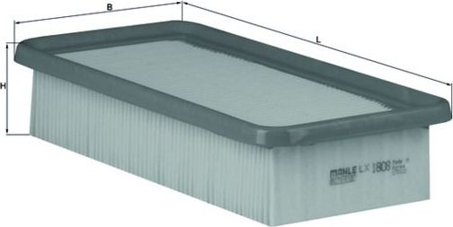 Воздушный фильтр Mahle. Артикул LX 1808