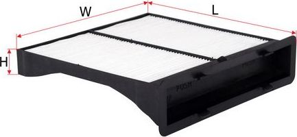 Салонный фильтр Sakura. Артикул CA-18280