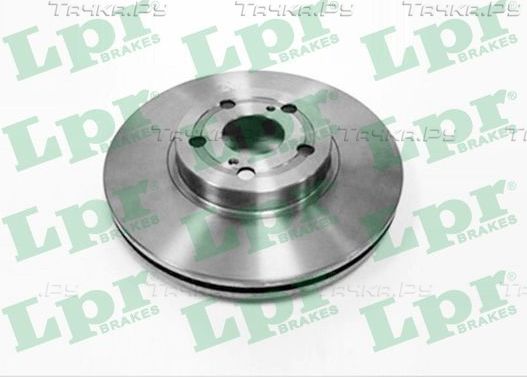 Тормозной диск LPR передний для Toyota Avensis II 2003-2008. Артикул T2040V