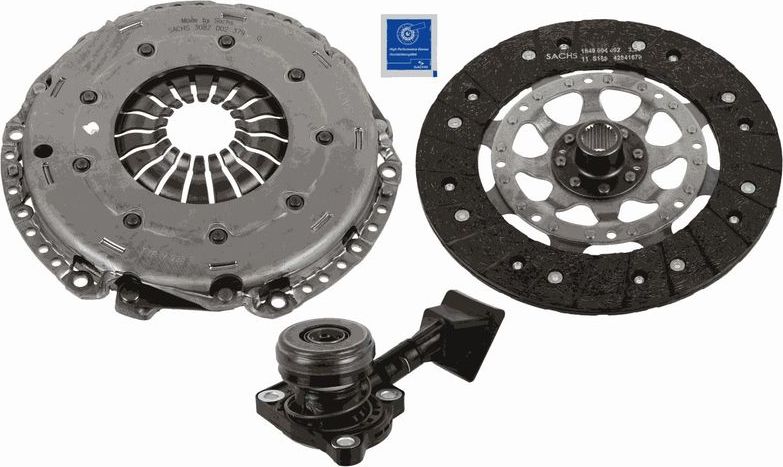 Сцепление (комплект) SACHS XTend Kit plus CSC. Артикул 3000 990 558