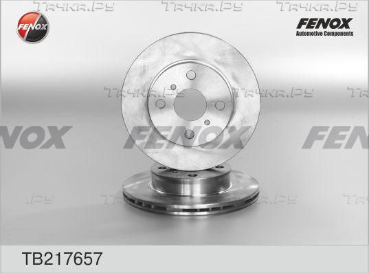 Тормозной диск Fenox передний для Toyota Corolla E90 1987-1995. Артикул TB217657