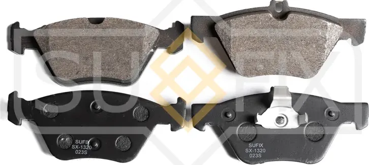 Колодки тормозные передние (Sufix). Артикул SX1320