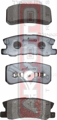 Тормозные колодки Akyoto Packing AKYOTO. Артикул AKD-3450