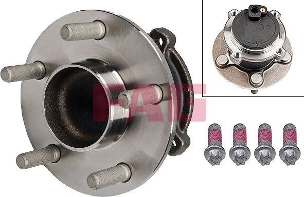 Ступичный подшипник (комплект) Fag задний для Volvo C70 II 2006-2013. Артикул 713 6605 20