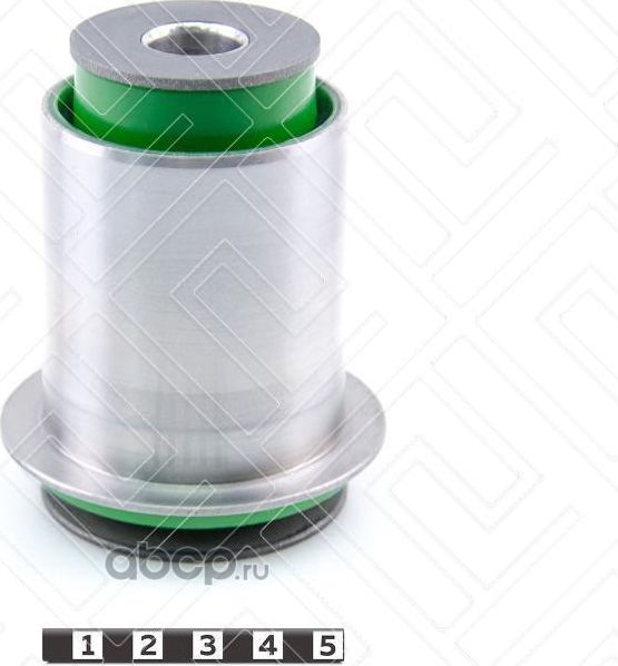 Сайлентблок задний нижнего рычага передней подвески запрессованный (Полиуретан). Артикул 1060711