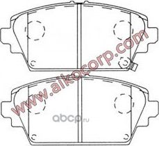 Колодки HONDA Accord, NISSAN Almera, Primera (1998-2002) передние (Aiko). Артикул PF8106
