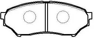 Тормозные колодки HSB. Артикул HP8306