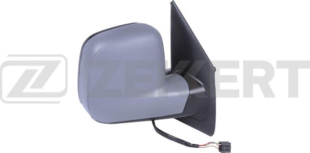 Зеркало боковое (в сборе) Zekkert правое для Volkswagen Transporter T5 2003-2009. Артикул SP-4095