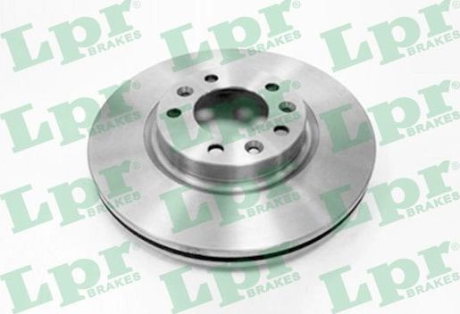 Тормозной диск LPR передний для Peugeot 407 2004-2011. Артикул P1004V