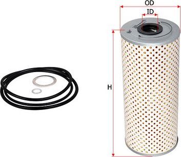 Масляный фильтр Sakura. Артикул O-2614