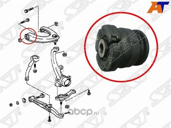 Сайлентблок верхнего FR рычага TOYOTA ALTEZZABREV (SAT). Артикул ST4863230100