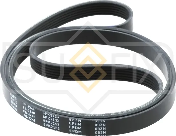 Ремень поликлиновый 6PK2153 (Sufix). Артикул FB-3246