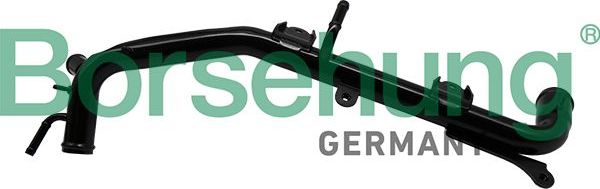 Патрубок системы охлаждения (радиатора) Borsehung (Железо) для Skoda Superb I 2001-2008. Артикул B19213