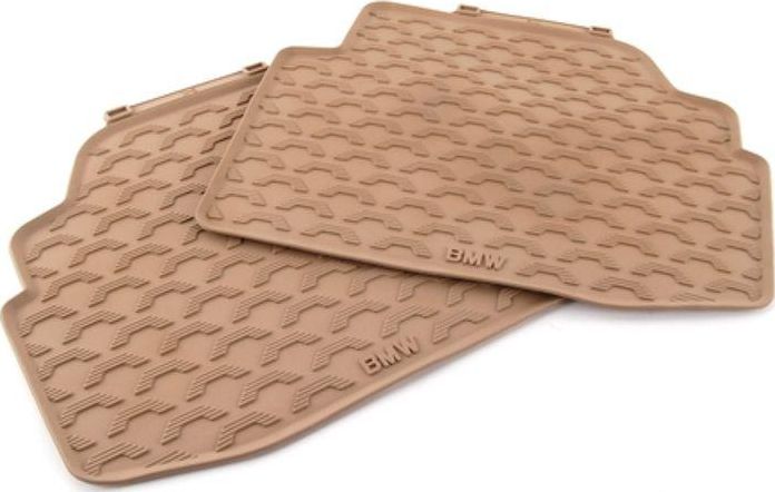 Коврики BMW (OEM) оригинальные 3D для салона BMW 7 F01 2008-2012 задние. Артикул 51472147952
