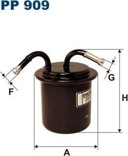 Топливный фильтр Filtron. Артикул PP 909
