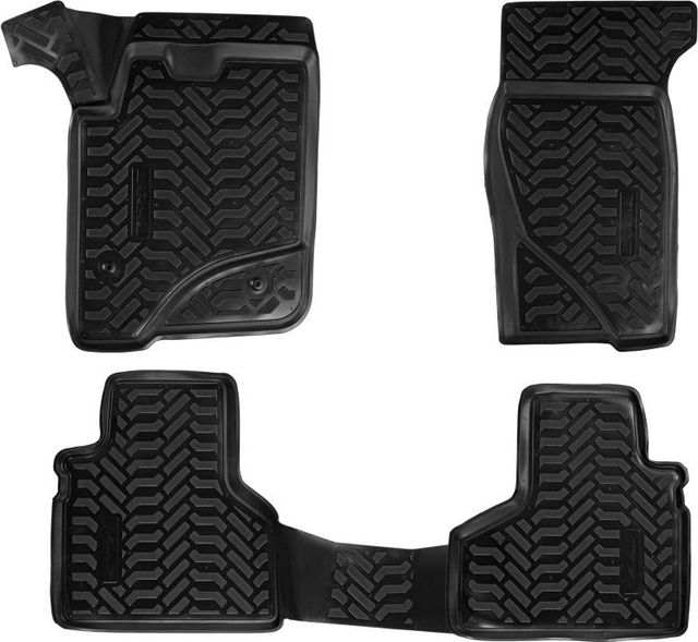 Коврики Airline 3D с высоким бортиком для салона Chevrolet Niva 2002-2008. Артикул ACM-PS-01