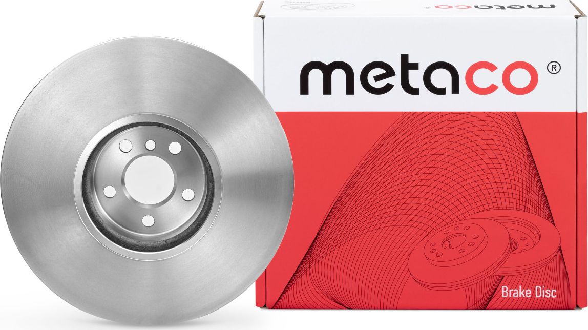 Диск тормозной передний вентилируемый левый (Metaco). Артикул 3090010L