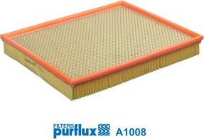 Воздушный фильтр Purflux. Артикул A1008