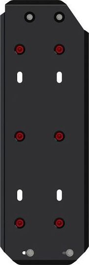 Защита Шериф (3 мм) усиленная для бензобака Mitsubishi L200 Triton V 2015-2023. Артикул 14.3031