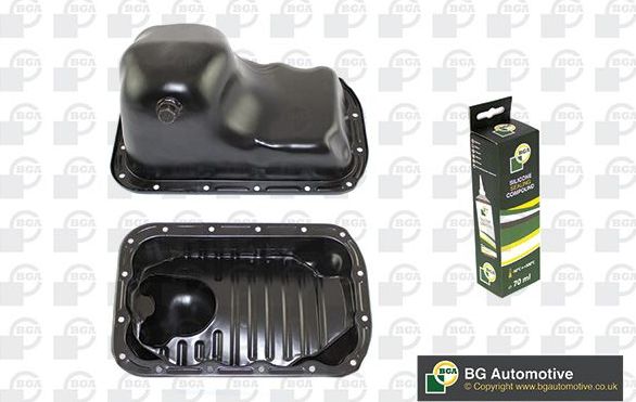 Масляный поддон картера двигателя BGA для Daewoo Tico 1995-2000. Артикул SP1200