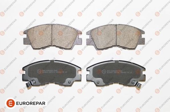 Тормозные колодки Eurorepar. Артикул 1617265580