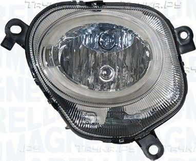 Фара дальнего света Magneti Marelli правая для Fiat 500 II 2007-2026. Артикул 712000815402