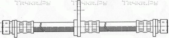 Тормозной шланг Nipparts задний правый/левый для Honda CR-X II 1987-1992. Артикул J3704029