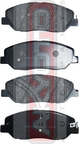 Тормозные колодки Akyoto Packing AKYOTO. Артикул AKD-KMF9