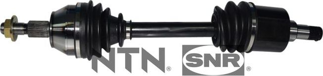 Полуось (привод в сборе, приводной вал) NTN / SNR. Артикул DK52.009