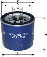 Фильтр масляный двигателя (Goodwill). Артикул OG101