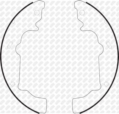 Тормозные колодки NiBK задние для Toyota Sienna I 1997-2002. Артикул FN0629